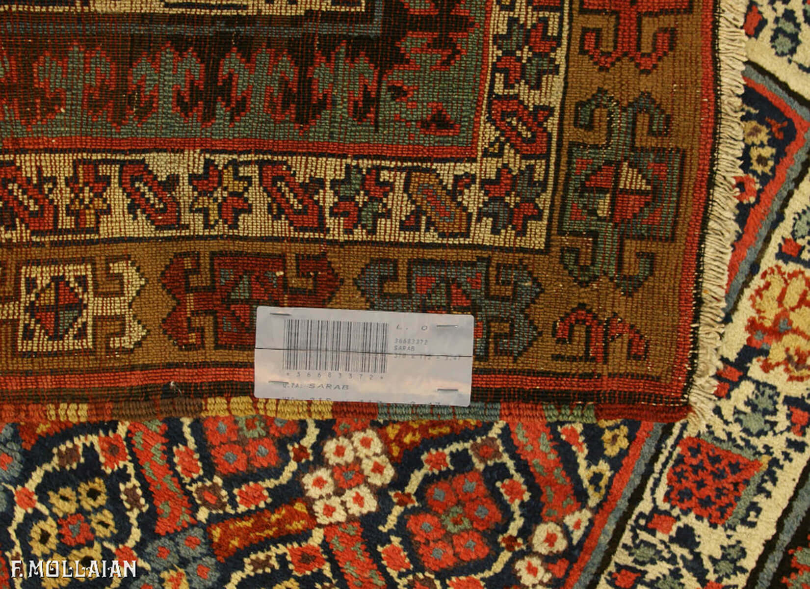 Teppich Spur Persischer Antiker Sarab n°:36683372